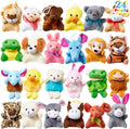 JOYIN 24 Pack Mini Animal Plush Toys, 3 Inch Assorted Stuffed Animals Party Favors - plush